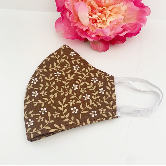 2/$20 Triple Layer Handmade Face Mask - Picture 3 of 5